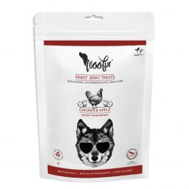 Woofur Air Dried Gourmet Chicken Jerkies-Apple Jerkies