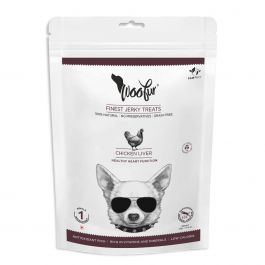 Woofur Air Dried Gourmet Chicken Jerkies-Liver Jerkies