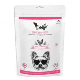 Woofur Air Dried Gourmet Chicken Jerkies-Cranberries Jerkies