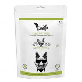 Woofur Air Dried Gourmet Chicken Jerkies-Pumpkin Jerkies