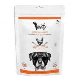 Woofur Air Dried Gourmet Chicken Jerkies-Carrot Jerkies