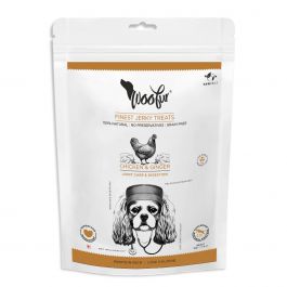 Woofur Air Dried Gourmet Chicken Jerkies-Gineger Jerkies