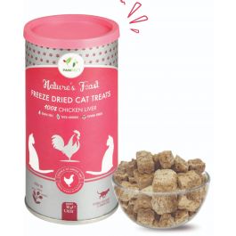 Nature's Feast – Freeze Dried   For Cat- Chicken Liver