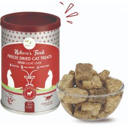 Nature's Feast – Freeze Dried   For Cat-Goat Liver