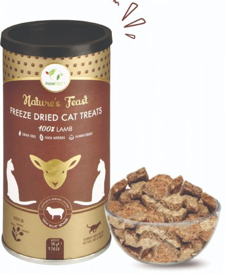 Buy Royal Enfield Nature's Feast – Freeze Dried   For Cat-Lamb Online