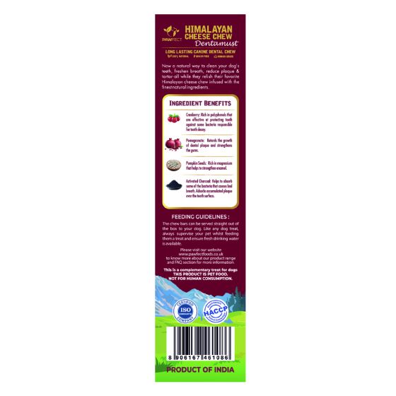 Buy Royal Enfield Dentamust Cheese Chews with-Cranberry-Large Online