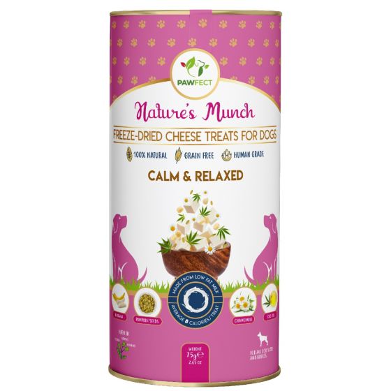 Buy Royal Enfield Natures Munch Freeze-Dried Cheese Treats-Calm & Relax Online