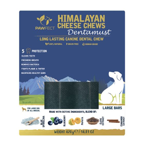 Buy Royal Enfield Dentamust Cheese Chews with Blueberry-Multipack Large Online