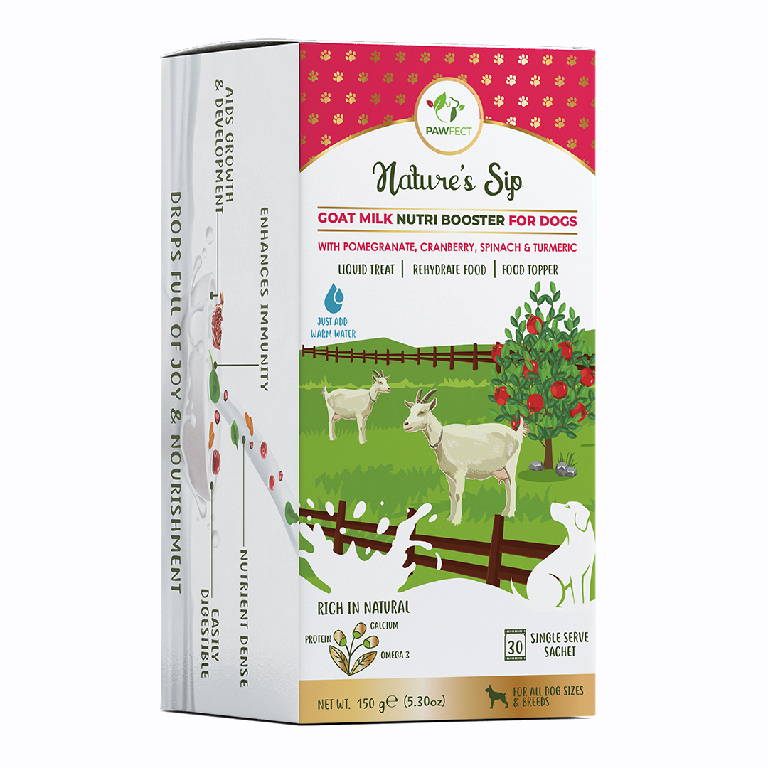 Goat milk with Pomegranate, Cranberry, Spinach & Turmeric