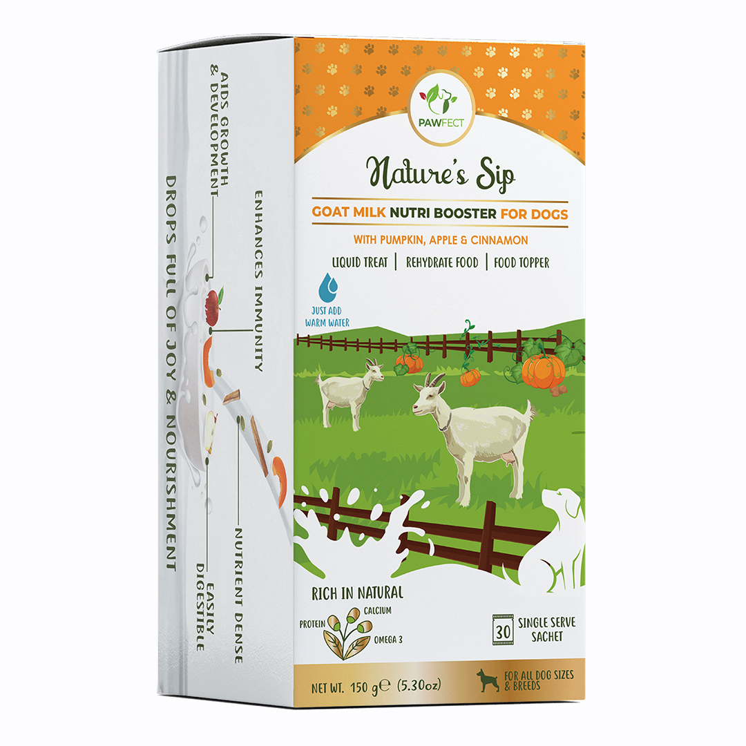 Goat milk with Pumpkin, Apple & Cinnamon